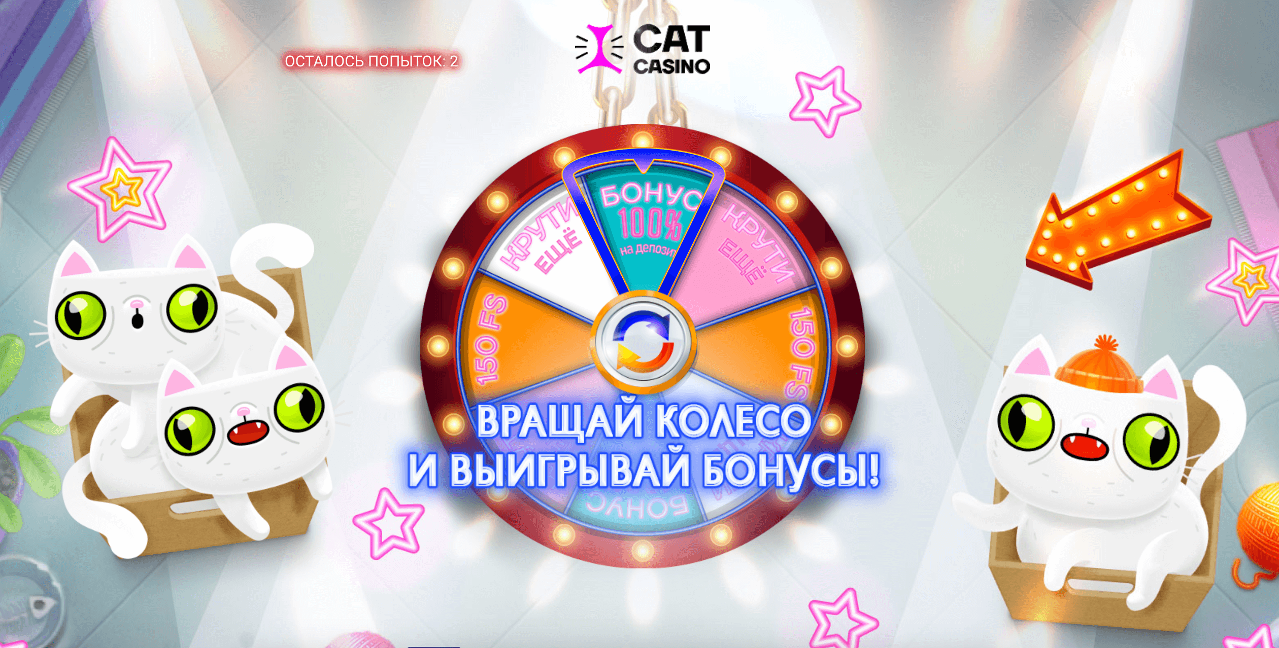 Cat Casino регистрация
